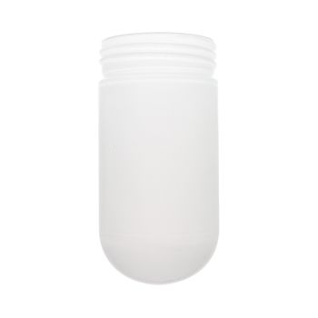 Frosted Jelly Jar Glass