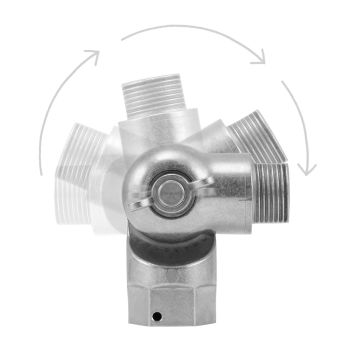 Swivel Knuckle, 975-Galvanized